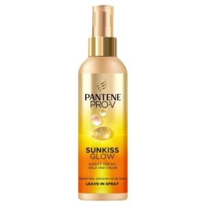 Pantene Pro-V Sunkiss Glow Hair Spray 200 ml, Protects Against UVA, UVB, Salt and Chlorine, Lightweight, Nourishing and Detangling Spray for Strong and Shiny Hair