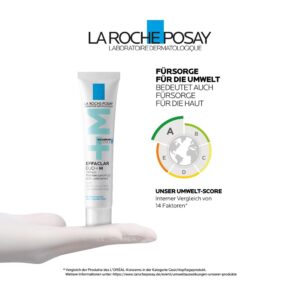 La Roche Posay Anti-Acne Face Cream, Triple Deep Care Against Pimples, Blackheads and Impurities, with Anti-Relapse Effect, with Niacinamide, Phylobioma and Procerad, Effaclar Duo+M, 40 ml