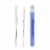 MIUPOO Makeup Spatula, Liquid Foundation Spatula, Stainless Steel Make Up Spatula, Liquid Foundation Spatula, Makeup Spatula, Korean 2 Pieces