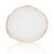 Ouligay Manicure Painted Palette Resin Nail Art Palette Nail Art Make Up Palettes Nail Painting Display Compartment Cosmetic Mixing Tools (White)