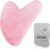 Gua Sha Stone Face Jade Stone Heart Shape Guasha Board Scratch Massage Tool for Face, Eyes, Neck for Skin Care, Beauty and Relaxation of Body Muscles