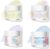 Pure Vie Body Glitter Gel, 4PCS Glitzer Gesicht Festival Schminke Make Up, Chunky Sequin Glitzer für Lidschatten Haar Korper Gesicht Nägel Glitzersteine Kosmetik Kit Geschenk für Mädchen Kinder(40ml)