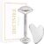 Deciniee Gua Sha Massagewerkzeug, Edelstahl-Gesichtsroller Solide Gesichtsroller Gua Sha Werkzeuge Gua Sha Gesichtsschaber für Schlankeres Gesicht und Konturierung Beauty-Werkzeug für Frauen