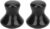 Gua Sha Mushroom Massager, 2 Facial Gua Sha Stone Scraping Massage Tool for Deep Tissue Relaxation, Beauty Spa for Face Lift, Wrinkle Removal (Black)