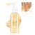Jutqut Glitter Spray for Hair and Body, Glitter Spray Clothing, Gold Glitter Spray Makeup for Face Hair and Body in Carnival, Cosmetic Shimmer Highlighter Rave Party (Gold)