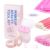 Lunamoon Pack of 100 Micro Brushes + 100 Pieces Cleaning Wand + 50 Pieces Mascara Brushes + 50 Pieces Lip Gloss Brushes + 2 Pieces Tape for Eyelash Extension (Pink Set)