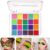 KARLOR Face Paint Palette, 20 Colourful Make-Up Colours, Neon Make-Up, Water-Activated Body Paint, Face Paint, Neon Glow Makeup, Face Paint, Theatre Make-Up