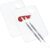 Oruola Pack of 4 Clear Acrylic Make Up Palette, Makeup Mixing Palette with Cosmetic Scraper, 2 Pieces Makeup Palette & Pieces Metal Spatula, Transparent Palette for Makeup and Nail Art Transparent