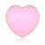 Resin Nail Art Palette Pink Manicure Painted Palette Golden Edge Nail Holder Display Board Nail Polish Palette Mixing Palette Resin Nail Art Palette Nail Accessories Heart Shape Cosmetic Mixing