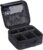 Kosmetiktasche,LOSMILE Reise Make-Up Tasche,Professionelle Kosmetischer Organizer Tasche Kosmetikkoffer Wasserdicht Schminktasche mit Einstellbaren Teiler. (m-schwarz)
