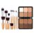 Joyeee Makeup Cream Konturen Kit mit Makeup Pinsel, 12 Schattierungen Professional Makeup Highlight & Contour Pro Palette für unter Augen dunkle Kreise, Akne & Blemishes, hell bis dunkel