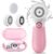 TOUCHBeauty 3-in-1 Electric Facial Cleansing Brush, Waterproof Face Brush, Face Cleanser, 360° Rotatable Face Cleanser with 3 Brush Heads & Storage Box for All Skin Types