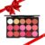 PhantomSky 15 Colors Cream Lip Gloss Makeup Palette, Makeup Kit Make-up Paletten Blush Palette Schminkpalette Make Up Cosemetic Contouring Kit – Langlebig, Wischfest, Natürlich Aussehend