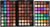 Lidschatten Palette, 120 Farben Professional Shimmer Matte Augen Make-up Waterproof Pulver Kosmetik Set Kit Tool