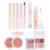Korean Make Up Set, All In 1 Make Up Sets, Make Up Gift Set For Women | Makeup Set Includes Lipstick, Eyeshadow Palette, Eyebrow Pencil And Concealer Pen, Cosmetic Gift For Beginners