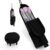 Silikon Makeup Pinsel Halter und Make up schwammhalter, 2stk Travel Essentials Tragbarer Kosmetiktasche, Make Up Pinsel Aufbewahrung + Silikon Beauty Blender Case (Schwarz)