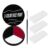 BOBISUKA Body Colours Black White Red + 3 Sponges + 1 Brush, Theatre Make-Up, Face Paint Body Painting for Halloween, Carnival, Clown Makeup, Special Effects