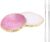 Tucnoeu 4pcs Manicure Painted Palette with Spatula, Resin Mixing Palette for Nail Art, Nail Art Palette Set, Cosmetic Mixing Tools