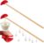 Silicone Bottle Scraper, Reusable Aid to Get the Last Drop, Silicone Last Drop Spatula, 35 cm Flexible and Reusable Utensils and Kitchen Aid, Silicone Scraper (Pack of 2)