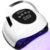 UV Lampe für Gelnägel, 220W Professioneller Schneller UV Lampe nägel mit 4 Timern, Touchscreen, Automatischer Sensor, tragbarer Handgriff Led Lampe nägel