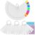 200pcs Nagel Display Nagelspitzen Nail art Tips Ring Transparent Farbe Karte Platten Nagellack Display Nail Art Tips Ring Sticks Nagelspitzen Swatches mit Nummernsticker