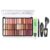 FantasyDay Xmas Multifunctional Make-Up Case Girls Makeup Gift Set All in One Makeup Gift Sets Cosmetic Beauty Set with Eyeshadow Palette Lipstick Concealer Powder Blush Brush Mascara