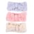 6 Stk Stirnband aus korallenrotem Fleece Stirnband zum Waschen des Gesichts rosa Haargummi Haarbänder Tiara kosmetisches Stirnband Kopfschmuck Stirnband Makeup entferner Schal Spa