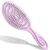 Ninabella Haarbürste ohne Ziepen für Damen, Herren & Kinder – Entwirrbürste für Locken, lange & nasse Haare – Nachhaltige Detangler Bürste mit Spiralfeder aus recyceltem Material – Hair Brush Flieder