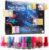 KreativeKraft Advent Calendar 2024, 24 Mini Gifts – Non-Toxic Children’s Make-Up Cosmetics (Nail Polish)
