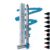 Wonderskin 1440 Longwear Eyeliner Eyeliner Augen-Makeup Wasserfest Supercremiges, wischfestes Augen-Makeup (Aqua)