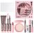 Make Up Set – Tragbares 9-Teiliges Schminkset Für Mädchen Damen – Matt Lippenstifte, Setting Powder, BB Cream, Wimperntusche, Eyeliner, Augenbrauenstifte Make-Up Sets Mit Aufbewahrungstasche