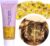 Prreal Body Glitter Gel 50 ml, Mermaid Sequins Chunky Glitter Liquid Kit, Long-Lasting Glitter Powder Gel For Festival Masquerade Birthday Makeup #Gold