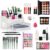 JasCherry All In One Makeup Sets, Women’s Cosmetic Mother’s Day Gift, Eyeshadow Palette, Foundation, Concealer, Lipstick, Makeup Sponge Brush, Eyebrow Pencil, Cosmetic Organiser