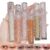 Baorder 6Pcs Glitter Eyeshadow Set,Langanhaltender Wasserfester Schimmer Flüssiger Eyeliner,Glitter Flüssiger Eyeshadow Stick,Koreanische Kristalle Makeup