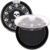 UCANBE Body Paint Black Foundation Semi-Matte Face Paint Safe Non-Toxic Face Paint for Halloween, Carnival, Theatre, Stage, Film