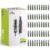 EZ Tattoo Venom Needles Set – 50 Pieces #12 Mixed (3RL 5RL 7RL 9RL 5RS 7RS 9RS 9M1 7RM 9RM) Standard Tattoo Needles for Tattoo Machine