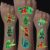 Luminous Tattoos for Children, 12 Sheets Temporary Tattoo Set, Tattoos for Sticking, Children’s Birthday Party Gift Decorations, Advent Calendar Children’s Gifts