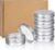 Sopito Aluminium Tins, Pack of 24 60 ml Aluminium Empty Tins Round for Lip Balm, Cosmetic Cream, Mini Candles, Crafts Jewellery