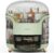 BTGGG Cosmetic Organiser with Lid, Make Up Organiser with Drawer, Waterproof Skincare Organiser, Make-Up Organiser, Dressing Table Organiser for Bedroom, Bathroom, Green