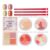 RoseFlower Make-up Set Professional Makeup Set Teenager Girls Vanity Case Cosmetic Makeup Palettes Eyeshadow Full Face Makeup Brush Set Eyebrow Pencil Eyeliner Mascara