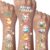 Easter Glitter Tattoo Set Children, 12 Sheets Egg Colours, Easter Temporary Tattoo for Children, Easter Tattoos Gifts for Kids, Easter Egg Rabbit Glitter Tattoo Children Decoration, Easter Tattoos