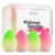 DUAIU 4 Stück Make up Schwamm Beauty Blenders Gradient Stiftung Makeup Schwämme Set mit Schwamm Halter Fall für Stiftung flüssige Cremes und Puder