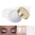 Oulac Glitzer Lidschatten weiß| Lidschatten & Highlighter Duo| Glitzer Schmink| Wasserfest & Langlebig| Glitzer Finish| Verblendbares & faltenfreies Augen-Makeup| Vegan & Cruelty-Free|06g (01)