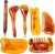 Gua Sha Set of 7 Gua Sha Facial Treatment, Gua Sha Stone, Gua Sha Massage, for Spa Skin Care, Face Yoga, Body Muscles, Relaxing Relief, Gua Sha Scraper Massage Tool