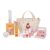 Miss Nella Kinder-Make-up- und Nagellack-Set für kleine Mädchen, hypoallergen, dermatologisch getestet, ungiftig, Kosmetiktasche aus Segeltuch, sicher und lustig (It’s My Party Pink)
