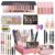 All In One Makeup Set for Women Full Kit, Ruicen Make Up Gift Set for Women, Includes Foundation Eyeshadow Palette