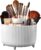 Kosmetik Make Up Organizer, 360°Drehbarer Pinsel Schminke Organizer Kosmetikregal Aufbewahrung Schminke Tragbare Beauty Kosmetikbox Lidschattenpinsel Lippenstift Etui Kosmetik Organizers Frisiertisch