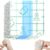 Ptwola Pack of 100 Disposable Makeup Palette, Self-Adhesive, Waterproof Make-Up Cosmetic Palette Artist Tool for Foundation, Nail Art, Eyeshadow, Women