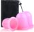 AYNKH Silicone Cupping Therapy Set, 3 Pieces, Anti-Cellulite Massage Vacuum Cup with Storage Bag for Body, Face, Health, Beauty, Home Care, Fascia, Lymphatic Drainage, Natural
