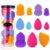 Pack of 11 Make-Up Sponges Beauty Blender Powder Puff Washable Latex Free Sponge Puff for Foundation Powder Cream Liquid, 3 Sizes